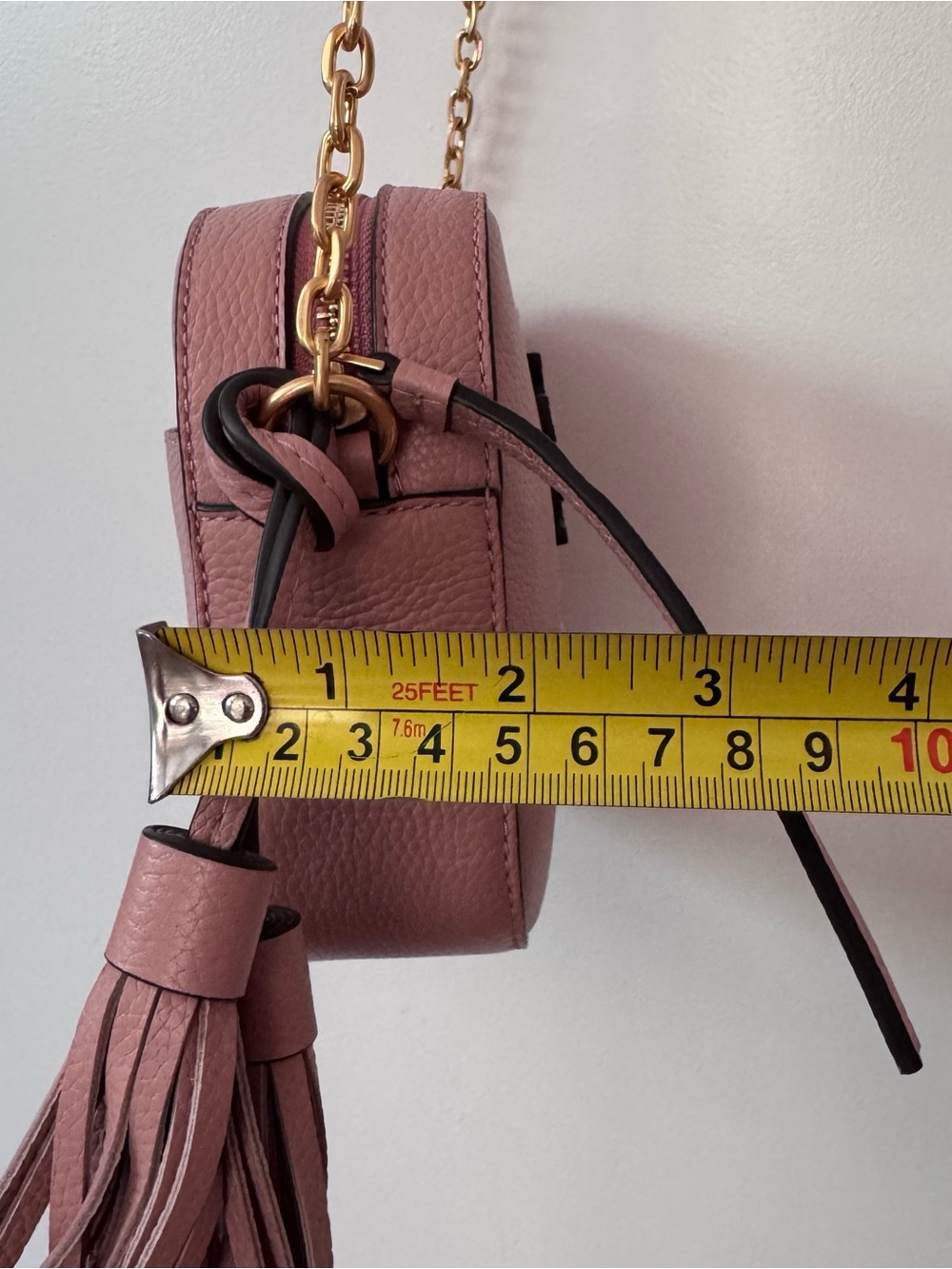 Tory Burch Mcgraw Camera Bag - Pink Moon - Picture 10 of 13